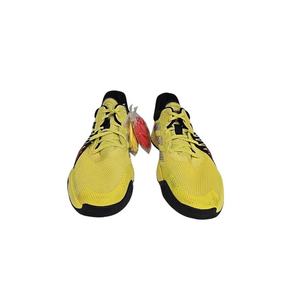 Adidas Men's D.O.N. Issue #1 Engine 45 Basketball Shoe Yellow Red Size 15M - Picture 5 of 7